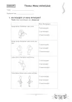 Vorschau - Arbeitsblätter - Stationslernen Arbeitsblätter "Wirbelsäule" 4-fach differenziert - Seite 1