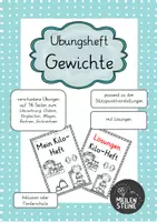 Vorschau - Unterrichtsreihen - Übungsheft zum Thema Gewichte - Deckblatt