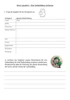 Vorschau - Stundenentwürfe - Tierbeschreibung - Steckbrief und Suchanzeige Material - Seite 1