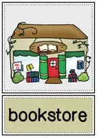 Vorschau - Bildkarten - Bild- und Wortkarten PLACES IN TOWN - Seite 3