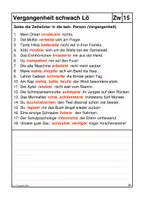 Vorschau - Arbeitsblätter - Arbeitsblätter: starke und schwache Konjugation (Vergangenheit) - Seite 3