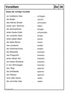 Vorschau - Arbeitsblätter - Wortfamilien und Wortverwandtschaft (Verben) - Seite 2
