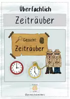 Vorschau - Bildkarten - Materialpaket Belohnungssystem Zeiträuber/Time Stealer - Seite 1