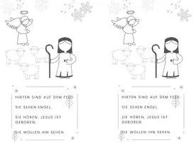 Vorschau - Arbeitsblätter - Weihnachtsgeschichte Arbeitsblätter, Rätsel, basteln 1./2. Klasse - Seite 2