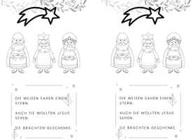 Vorschau - Arbeitsblätter - Weihnachtsgeschichte Arbeitsblätter, Rätsel, basteln 1./2. Klasse - Seite 3