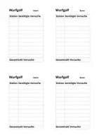 Vorschau - Arbeitsblätter - Sportunterricht während Corona - Wurfgolf - Seite 2