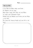 Vorschau - Arbeitsblätter - 10 Lese - Malblätter zum Thema Winter - Seite 3