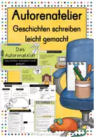 Vorschau - Arbeitsblätter - Autorenatelier Geschichten schreiben leicht gemacht #lmpkracher2020 - Deckblatt