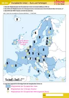 Vorschau - Arbeitsblätter - Europäische Union – Euro und Schengen - Seite 2