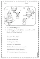 Vorschau - Arbeitsblätter - Sinnentnehmendes Lesen - Weihnachten - - Seite 3