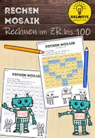 Vorschau - Arbeitsblätter - Rechen Mosaik. Rechnen bis 100 - Deckblatt