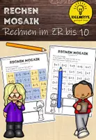 Vorschau - Arbeitsblätter - Rechen Mosaike. Rechnen im ZR 10, 20 und 100 - Seite 1