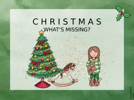 Vorschau - Interaktives Material - Christmas What is missing (interaktive/ digitale Aufgabe) - Seite 2