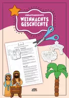 Vorschau - Arbeitsblätter - Lesebastelgeschichte zur Weihnachtsgeschichte - Deckblatt