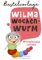 Vorschau - Mal- und Bastelvorlagen - Großes Materialpaket für Kita und Kindergarten von Wilma Wochenwurm - Deckblatt