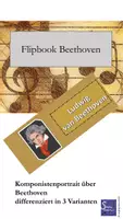 Vorschau - Mal- und Bastelvorlagen - Flipbook Beethoven - Deckblatt