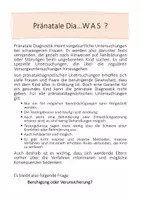 Vorschau - Arbeitsblätter - Aufgaben Bioethik: Pränatale Diagnostik - Seite 1