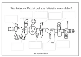 Vorschau - Arbeitsblätter - KLETT Ausrüstung Polizei - Seite 3