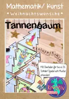 Vorschau - Arbeitsblätter - Kollaborativ Projekt: Weihnachtswünsche am Weihnachtsbaum - Deckblatt