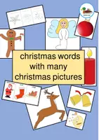 Vorschau - Bildkarten - Weihnachten: Englisch: Christmas words - Deckblatt