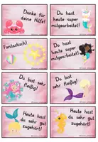 Vorschau - Bildkarten - Lobkärtchen Meerjungfrauen - Seite 2