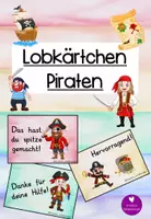 Vorschau - Bildkarten - Lobkärtchen Piraten - Deckblatt