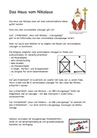 Vorschau - Unterrichtsreihen - Haus vom Nikolaus - 2 Erklärvideos und passende ABs - Deckblatt
