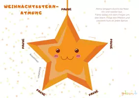 Vorschau - Arbeitsblätter - Weihnachtliche Yoga Atemübungen zum Entspannen - Seite 2
