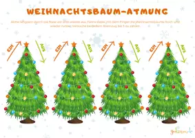 Vorschau - Arbeitsblätter - Weihnachtliche Yoga Atemübungen zum Entspannen - Seite 3