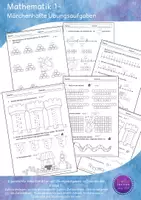 Vorschau - Arbeitsblätter - Mathematik 1 - Märchenhafte Übungsaufgaben - Deckblatt