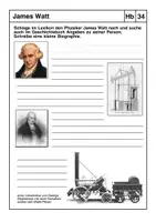 Vorschau - Arbeitsblätter - Einführung und Übungen zu Joule, Watt und Leistung - Deckblatt