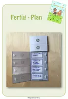 Vorschau - Stationenlernen - Fertig-Plan für Abläufe/Arbeitsschritte/Tagesablauf/Routine - Deckblatt