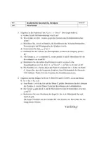 Vorschau - Klassenarbeiten - Klassenarbeit 13. Klasse Gymnasium LK (Analytische Geometrie, Analysis)-2- - Seite 2