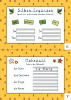 Vorschau - Arbeitsblätter - Schreib & Lese - Kartei (Weihnachten) - Seite 3