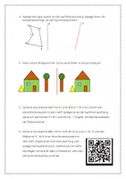 Vorschau - Arbeitsblätter - Achsenspiegelung mit Lernvideo Homeschooling - Seite 1