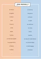 Vorschau - Arbeitsblätter - Calentamientos für den Spanischunterricht - Seite 1