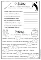 Vorschau - Arbeitsblätter - Magical "Harry Potter" Vocabulary Worksheets - Seite 3