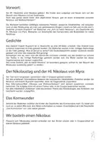 Vorschau - Stundenentwürfe - Ach du lieber Nikolaus - eine Grundschul-Werkstatt - Seite 2