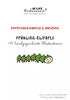 Vorschau - selbst erstellte Cliparts/Grafiken - CLIPARTS Frühling - über 40 handgezeichnete Illustrationen - Seite 1