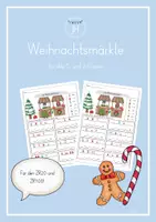 Vorschau - Arbeitsblätter - Weihnachtsmärkte - Set (ZR20 und ZR100) - Deckblatt