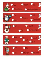 Vorschau - Fördermaterial/Inklusion - 🎅🏼 Purzelsätze I Weihnachten I 2fach differenziert - Seite 1