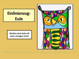 Vorschau - Stundenentwürfe - KUNST: Einlinienzug-Eule + Zeichenvideo (Zwischenarbeit) - Seite 2
