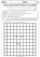 Vorschau - Arbeitsblätter - Hunderterfeld - Mosaik | Nikolaus | Klasse 2 | differenziert - Seite 3