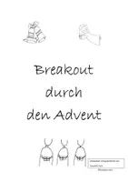 Vorschau - Unterrichtsreihen - Mit einem Breakout durch den Advent - Deckblatt