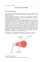 Vorschau - Arbeitsblätter - Unser Körper - unsere Muskeln Theorie - Praxis - Seite 1