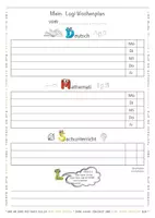 Vorschau - Stundenentwürfe - LogiWochenplan - Seite 1