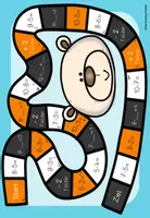 Vorschau - Spiele - Brettspiel - Subtrahieren mit dem Eisbären im Zahlenraum 10 - Seite 1