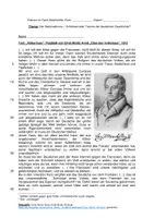 Vorschau - Klassenarbeiten - Klausur Nationalismus: Analyse eines Flugblatts von Ernst Moritz Arndt. Franzosenhass als Instrument + Lösungen / Erwartungshorizont Klausur - Seite 2