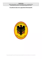 Vorschau - Arbeitsblätter - Adenauer: Regierungserklärung zur Gründung der Bundesrepublik 1949 - Politische Ziele der BRD - Seite 1