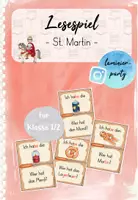Vorschau - Spiele - Lesespiel: Sankt Martin (Kl. 1/2) - Deckblatt